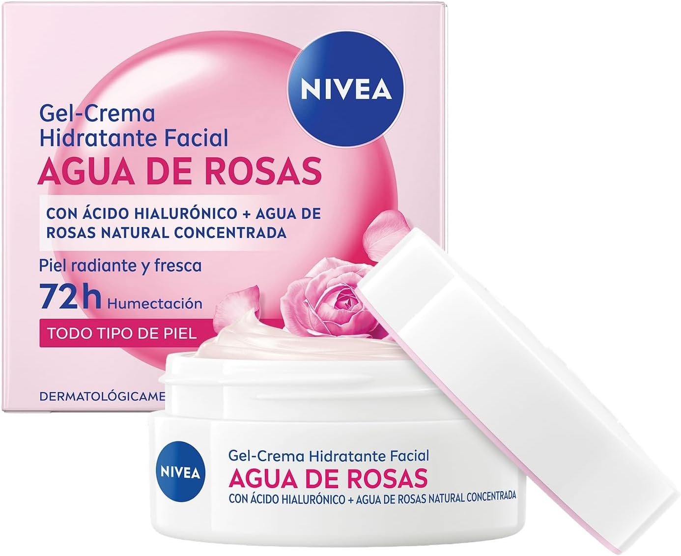NIVEA Agua de Rosas Gel Crema Hidratante