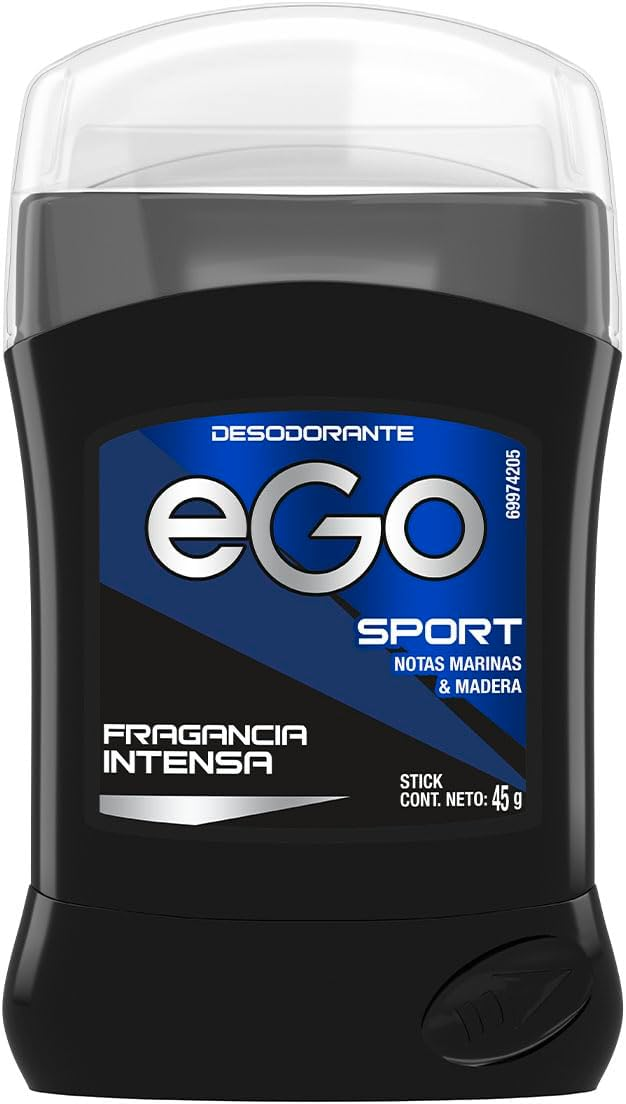 Ego Desodorante para Hombre Sport en Barra 45 gr