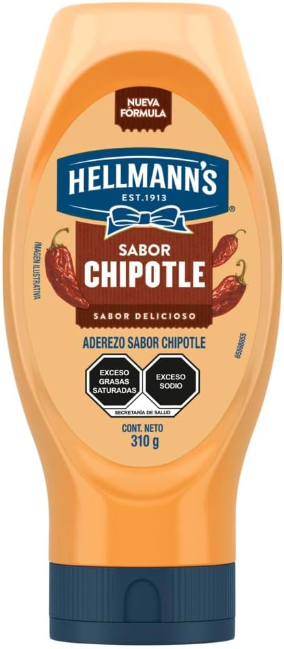 Hellmann’s Aderezo Mayonesa Chipotle 310 gr