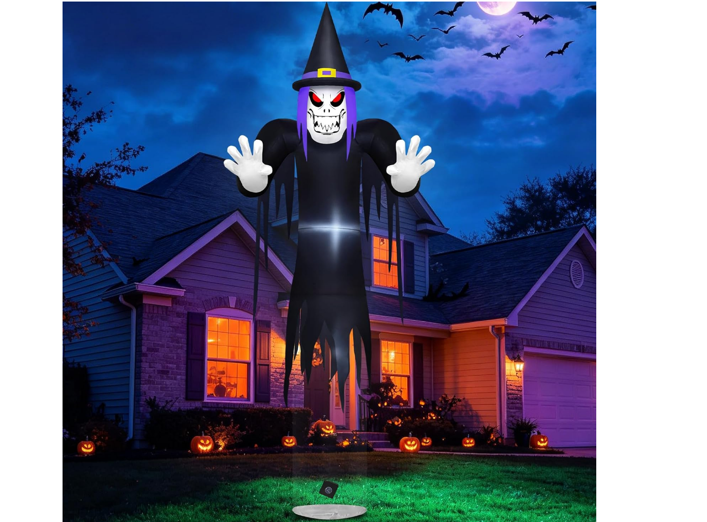 Bruja Inflable de Halloween