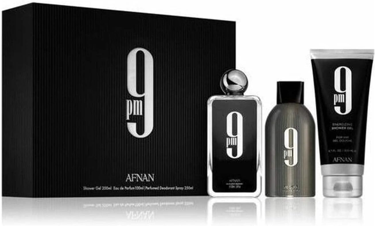 Set Afnan 9Pm para Hombre