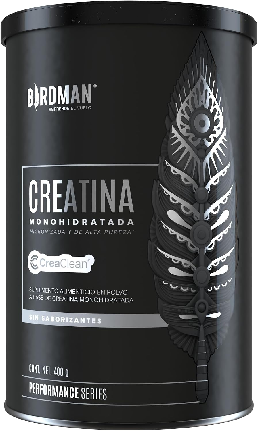 BIRDMAN Creatina monohidratada en polvo de alta pureza