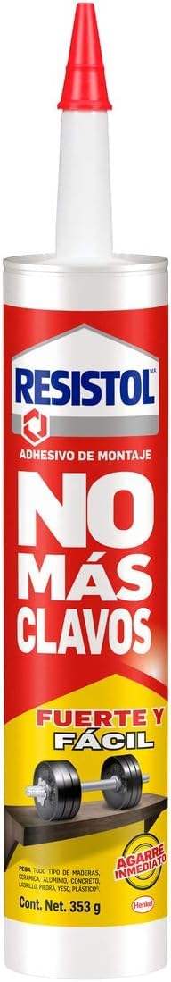 Resistol No Más Clavos Fuerte y Fácil